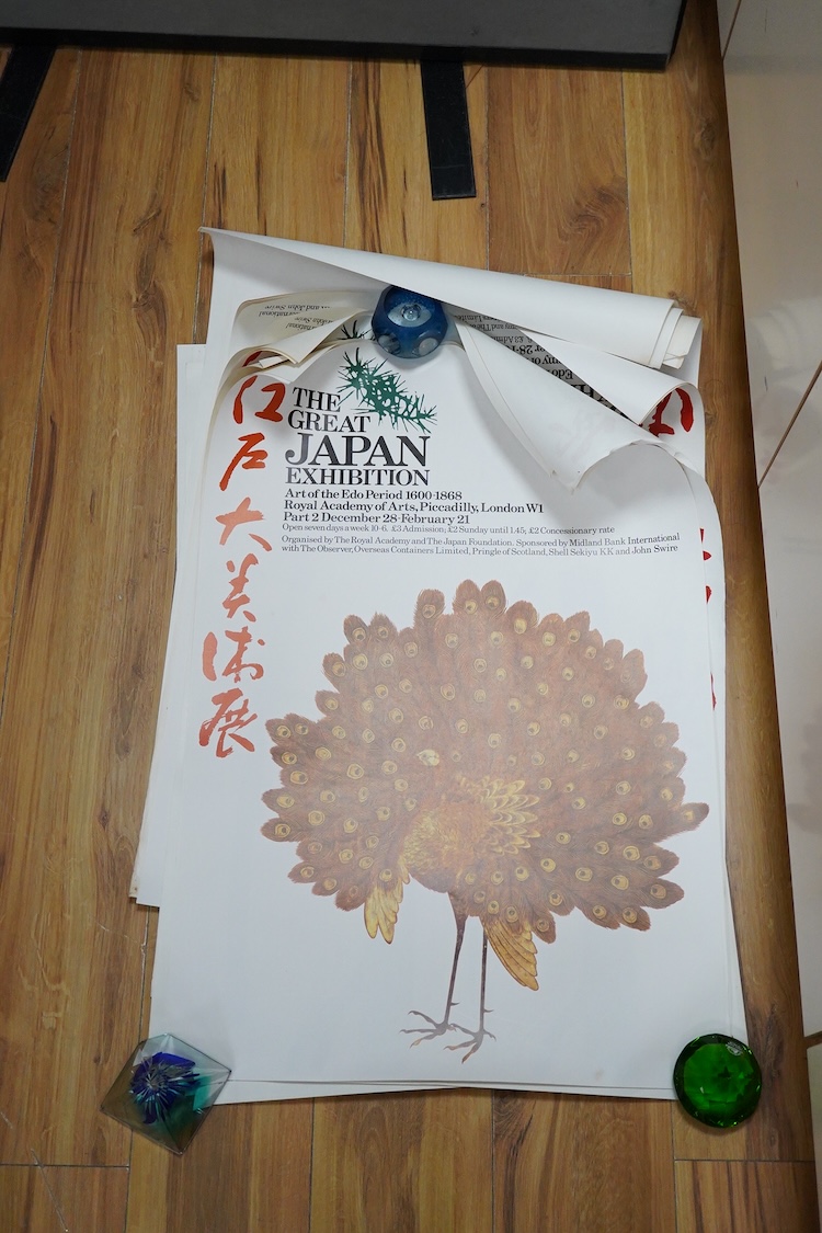 A small collection of posters - Monet and Great Japan Exhibition